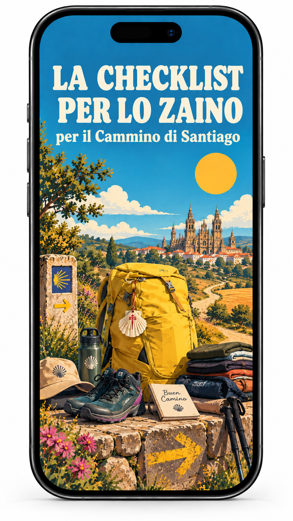 Anteprima della guida Checklist Zaino del Cammino