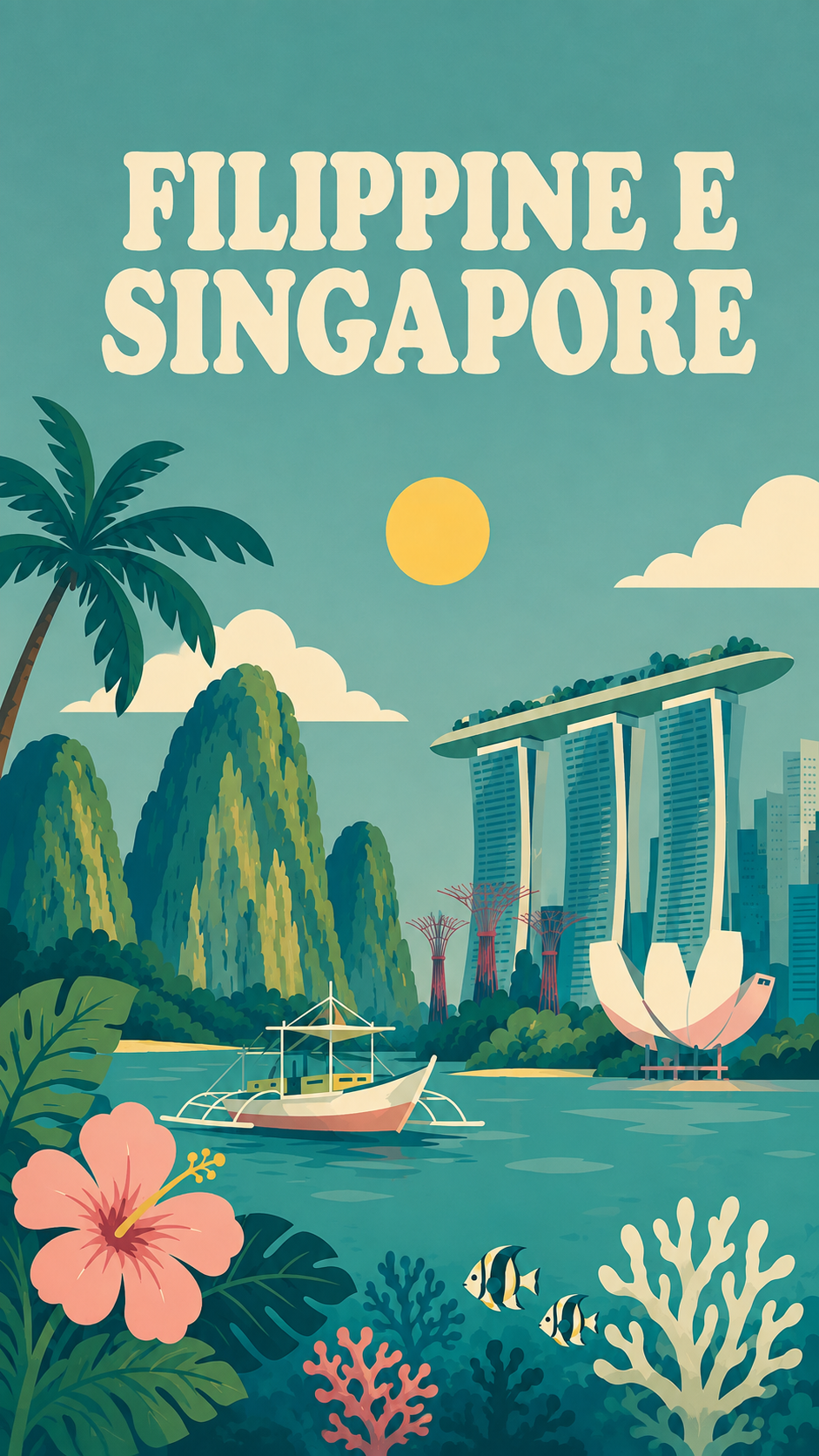 Copertina della guida Filippine & Singapore
