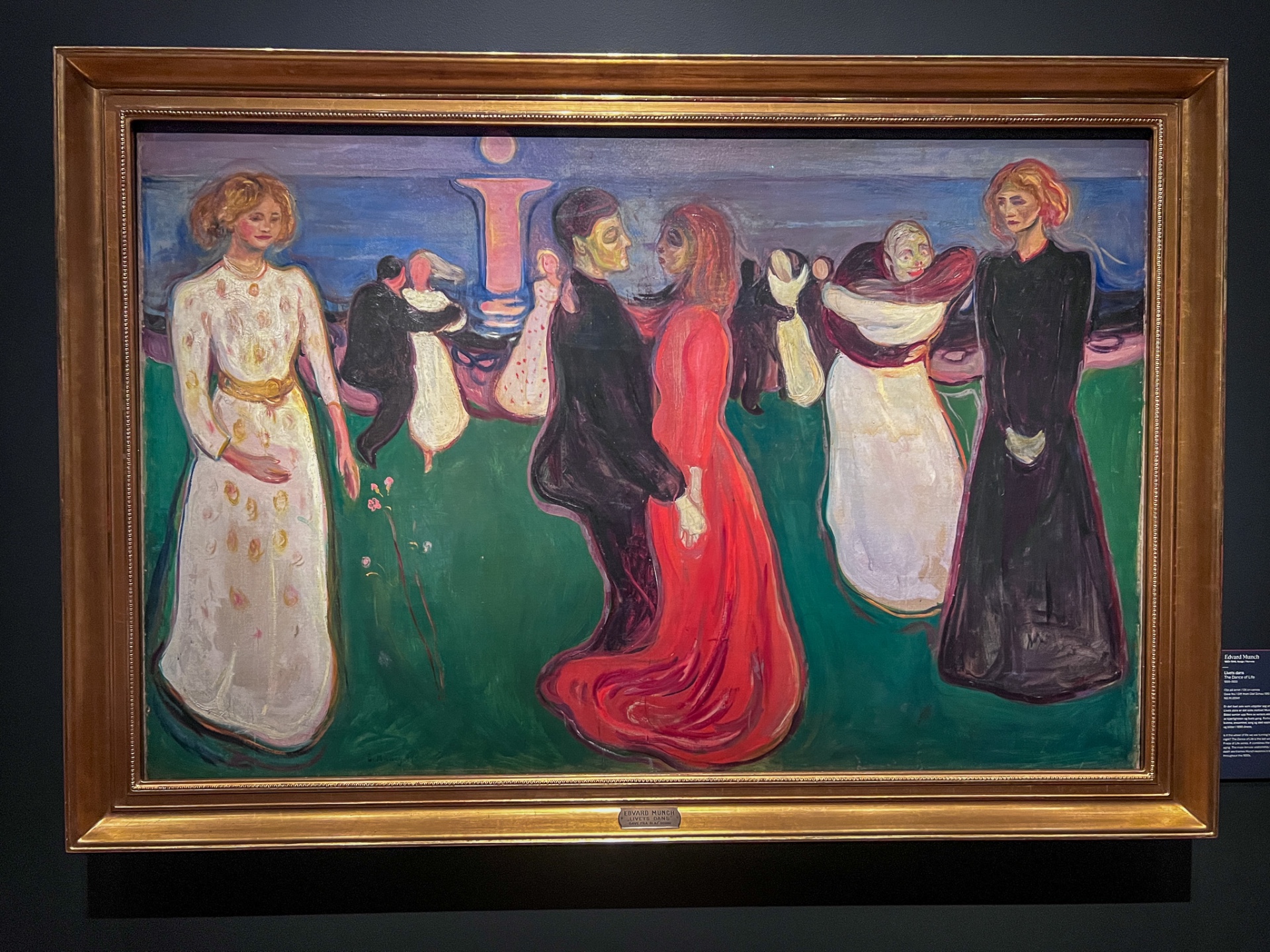 Dipinto La Danza della Vita di Munch