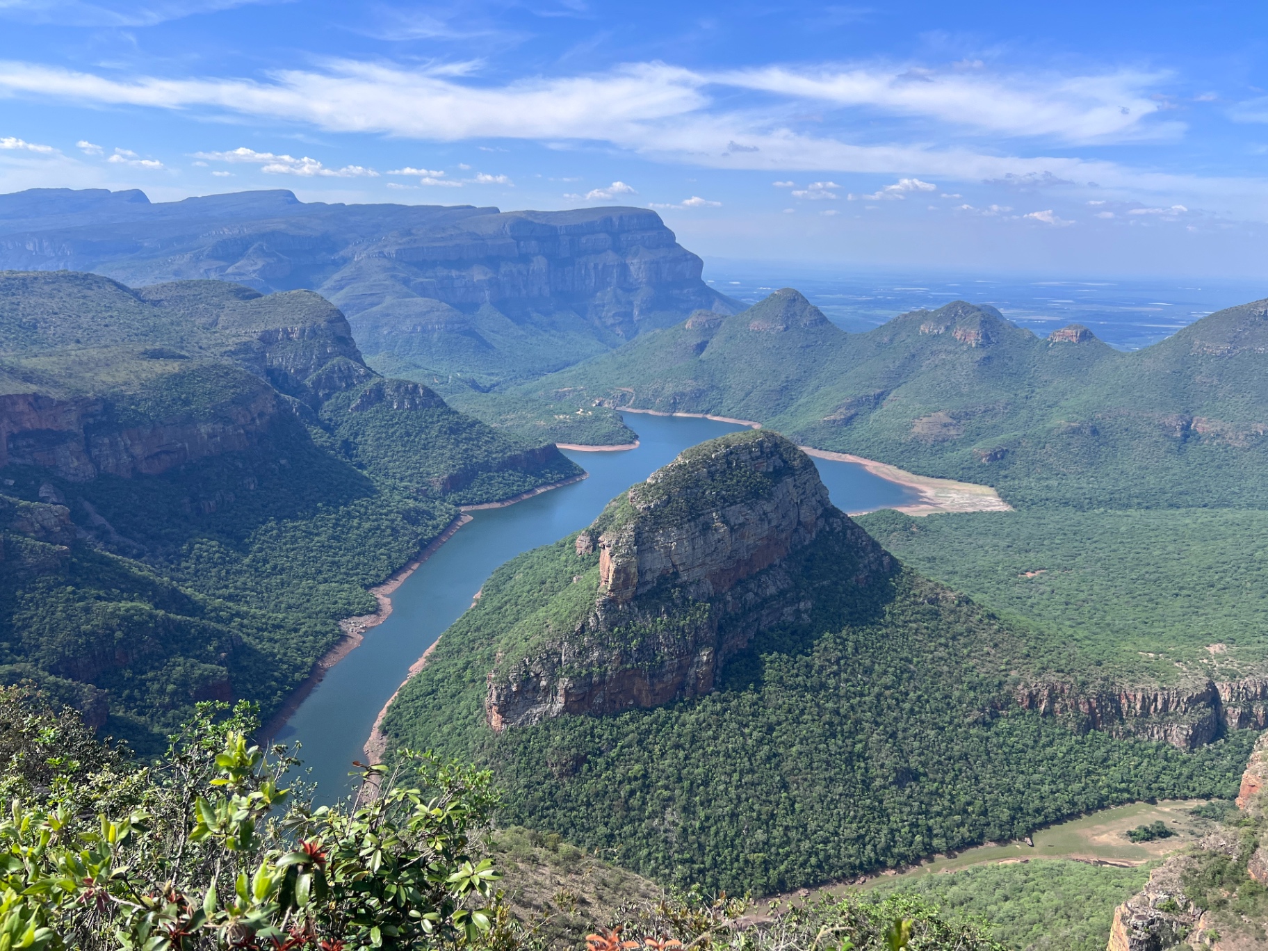 Vista panoramica del Blyde River Canyon